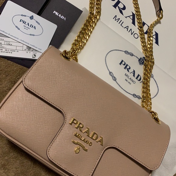 Prada Handbags - Prada Saffiano Leather Small Crossbody